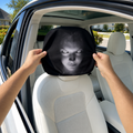 GrinRides - The Grinning Headrest Cover